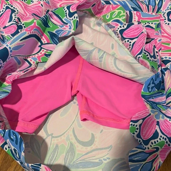 Lilly Pulitzer Monica Scallop Hem Golf  Skirt Resort Wear - Picture 6 of 8